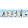 Woodland Scenics A1846 HO Recreational People Figures (Set of 6) - Model Train Junction: Quality Parts and Art Supplies Clearance
