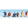 Woodland Scenics A1839 HO Scenic Accents Commuter People Figures (Set of 6) - Model Train Junction: Quality Parts and Art Supplies Hot