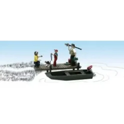 Woodland Scenics A1923 HO Scenic Accents Family Fishing Figures (Set of 5) - Model Train Junction: Quality Parts and Art Supplies Online