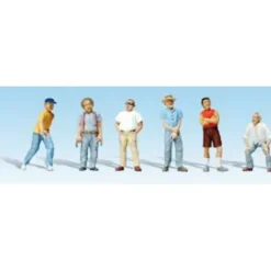 Woodland Scenics A1880 HO Scenic Accents Game of Horseshoes Figures (Set of 6) - Model Train Junction: Quality Parts and Art Supplies Discount