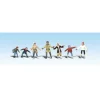 Woodland Scenics A1899 HO Scenic Accents Ice Skater Figures (Set of 7) - Model Train Junction: Quality Parts and Art Supplies Clearance
