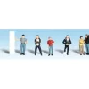 Trains*Woodland Scenics A1849 HO Scenic Accents Rebel People Figures (Set of 6) - Model Train Junction: Quality Parts and Art Supplies