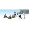 Woodland Scenics A1921 HO Scenic Accents Playtime Figures (Set of 7) - Model Train Junction: Quality Parts and Art Supplies Outlet