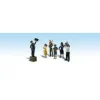 Woodland Scenics A1925 HO Scenic Accents Sermon on the Crate Figures (Set of 7) - Model Train Junction: Quality Parts and Art Supplies Best