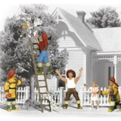 Woodland Scenics A2151 N Firemen to the Rescue Figures (Set of 8) - Model Train Junction: Quality Parts and Art Supplies Hot