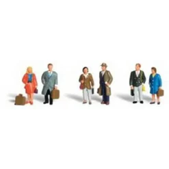 Woodland Scenics A2135 N Professional People Figures (Set of 6) - Model Train Junction: Quality Parts and Art Supplies Online