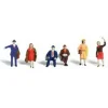 Woodland Scenics A2150 N Scenic Accents Commuter Figures (Set of 6) - Model Train Junction: Quality Parts and Art Supplies Sale