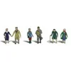 Woodland Scenics A2189 N Scenic Accents Couples in Coat Figures (Set of 6) - Model Train Junction: Quality Parts and Art Supplies Discount