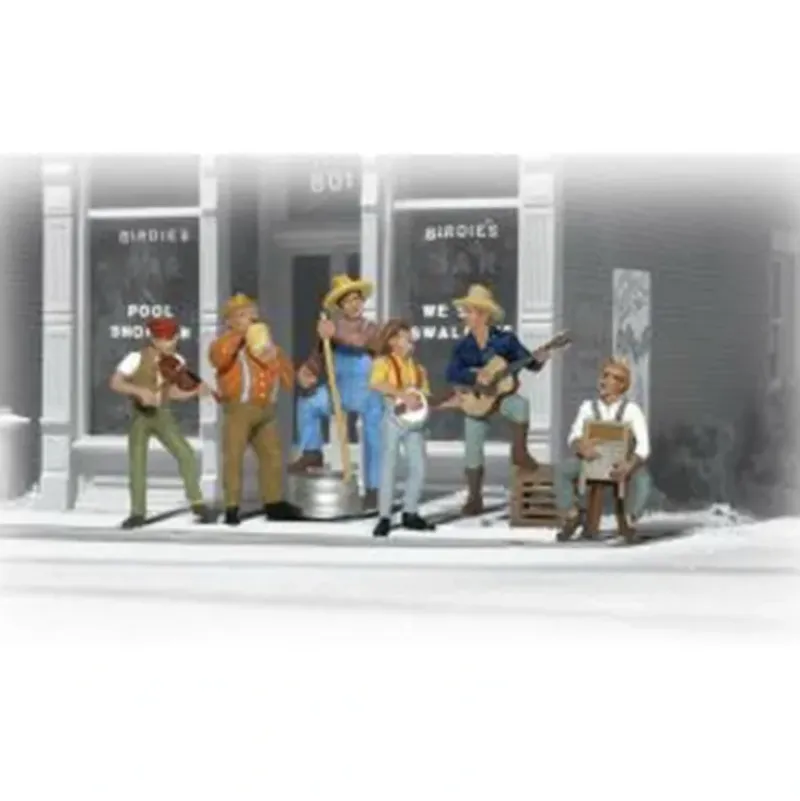 Woodland Scenics A2180 N Scenic Accents Jug Band Figures (Set of 6) - Model Train Junction: Quality Parts and Art Supplies Sale