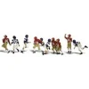 Woodland Scenics A2169 N Youth Football Player Figures (Set of 9) - Model Train Junction: Quality Parts and Art Supplies Online