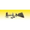 Trains*Woodland Scenics A2754 O Campers Figures/Tents & Campsite Gear (Set of 8) - Model Train Junction: Quality Parts and Art Supplies
