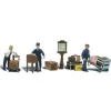 Woodland Scenics A2757 O Scenic Accents Depot Workers & Accessories (Set of 12) - Model Train Junction: Quality Parts and Art Supplies Sale