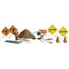 Woodland Scenics A2762 O Scenic Accents Road Crew Details (Set of 25) - Model Train Junction: Quality Parts and Art Supplies Outlet