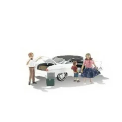 Woodland Scenics AS5546 HO AutoScenes Pit Stop (Pack of 5) - Model Train Junction: Quality Parts and Art Supplies Discount