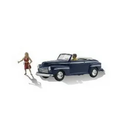 Woodland Scenics AS5547 HO AutoScenes Hitchin' A Ride (Pack of 2) - Model Train Junction: Quality Parts and Art Supplies Sale