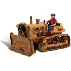 Woodland Scenics AS5562 HO AutoScenes Dewie's Dozer & Figure - Model Train Junction: Quality Parts and Art Supplies Sale
