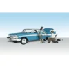 Woodland Scenics AS5523 HO AutoScenes Felix Fix-A-Flat Car - Model Train Junction: Quality Parts and Art Supplies Best
