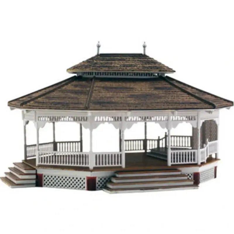 Woodland Scenics BR5035 HO Built-&-Ready Grand Gazebo Building - Model Train Junction: Quality Parts and Art Supplies Discount