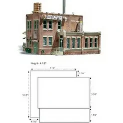 Woodland Scenics BR5026 HO Built-&-Ready Clyde & Dale's Barrel Factory Building - Model Train Junction: Quality Parts and Art Supplies New
