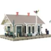 Woodland Scenics BR4928 N Built-&-Ready Dansbury Depot Building - Model Train Junction: Quality Parts and Art Supplies Discount
