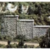Woodland Scenics C1161 N Random Stone Retaining Wall (Pack of 6) - Model Train Junction: Quality Parts and Art Supplies Clearance
