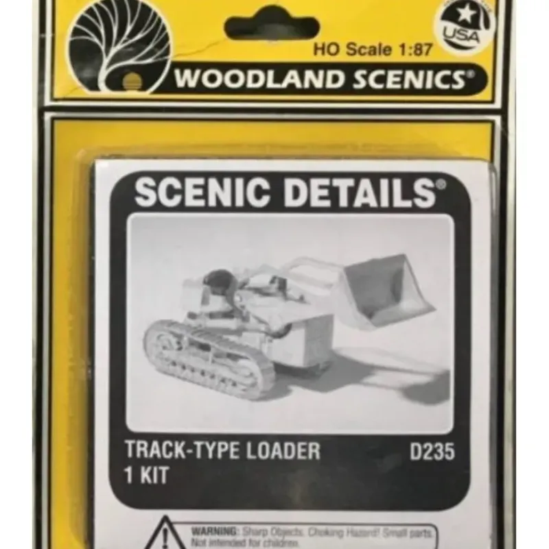Trains*Woodland Scenics D235 HO Scenic Details Track-Type Loader Cat#6 Traxcavator Kit - Model Train Junction: Quality Parts and Art Supplies