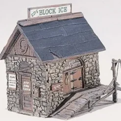 Woodland Scenics D219 HO Scenic Details Ice House Building Kit - Model Train Junction: Quality Parts and Art Supplies Best