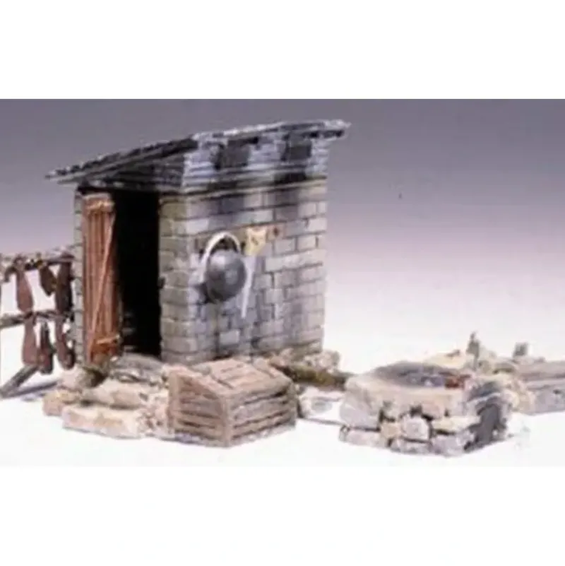 Woodland Scenics D213 HO Scenic Details Smokehouse Kit - Model Train Junction: Quality Parts and Art Supplies Best