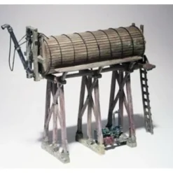 Woodland Scenics D241 HO Scenic Details Branch Line Water Tower Kit - Model Train Junction: Quality Parts and Art Supplies Clearance