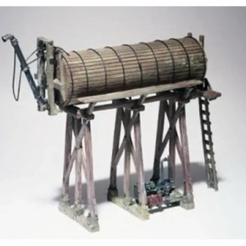 Woodland Scenics D241 HO Scenic Details Branch Line Water Tower Kit - Model Train Junction: Quality Parts and Art Supplies Clearance