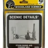 Woodland Scenics D229 HO Scenic Details Steam Engine and Hammer Mill Kit - Model Train Junction: Quality Parts and Art Supplies Outlet