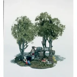 Woodland Scenics M102 HO Mini-Scene Moonshine Still Kit - Model Train Junction: Quality Parts and Art Supplies Clearance