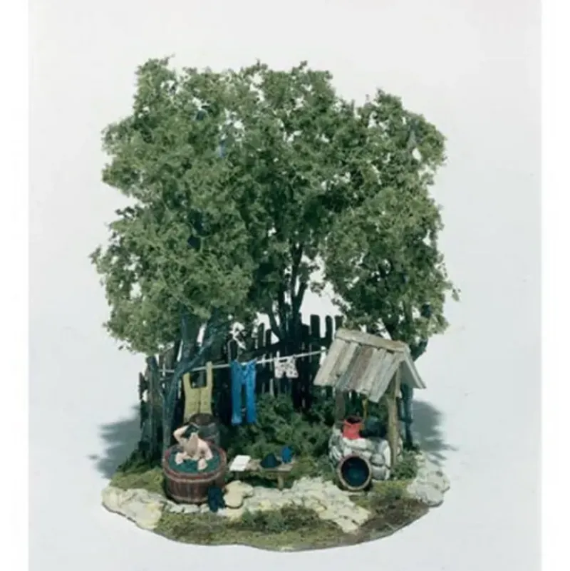 Woodland Scenics M110 HO Mini-Scene Saturday Night Bath Kit - Model Train Junction: Quality Parts and Art Supplies Hot