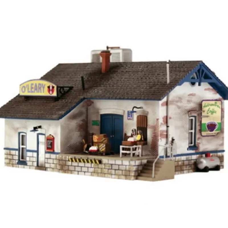 Woodland Scenics PF5185 HO O'Leary Dairy Distribution Pre-Fab Building Kit - Model Train Junction: Quality Parts and Art Supplies Hot