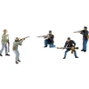 Woodland Scenics SP4345 American Civil War Soldiers Figures (Set of 5) - Model Train Junction: Quality Parts and Art Supplies Sale