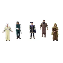 Woodland Scenics SP4342 Scene-A-Rama Castle Dweller Figures (Set of 5) - Model Train Junction: Quality Parts and Art Supplies Best