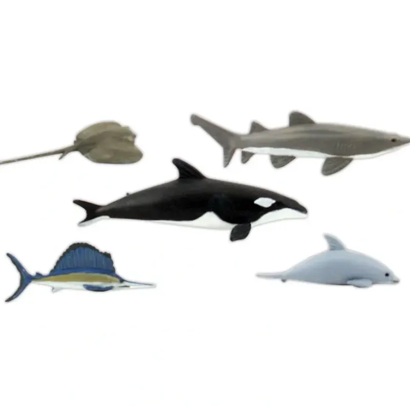 Woodland Scenics SP4347 Scene-A-Rama Marine Life Figures (Set of 5) - Model Train Junction: Quality Parts and Art Supplies Hot
