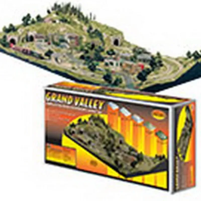 Woodland Scenics ST1483 HO Grand Valley Layout Kit - Model Train Junction: Quality Parts and Art Supplies Sale