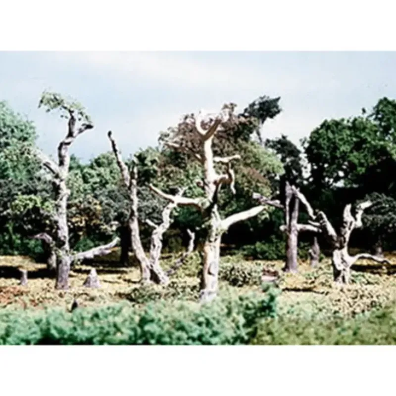 Woodland Scenics TK22 HO 2.62" - 3.25" Dead Small Tree Kits (Pack of 5) - Model Train Junction: Quality Parts and Art Supplies Outlet