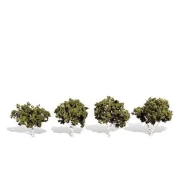 Woodland Scenics TR3533 N / HO & O Scale Waters Edge Deciduous Trees (Pack of 4) - Model Train Junction: Quality Parts and Art Supplies Hot