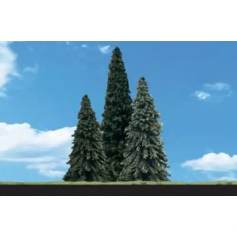Woodland Scenics TR3573 N / HO / O 6" - 7" Forever Green Trees (Pack of 3) - Model Train Junction: Quality Parts and Art Supplies Online