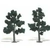 Trains*Woodland Scenics TR1514 N/HO/O 5" - 6" Dark Green Realistic Trees (Pack of 2) - Model Train Junction: Quality Parts and Art Supplies