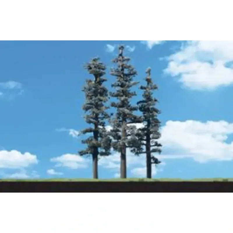 Woodland Scenics TR3563 7" - 8" Standing Timber Trees (Pack of 3) - Model Train Junction: Quality Parts and Art Supplies New