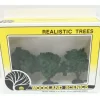 Woodland Scenics TR1007 3" - 4" Medium Green Realistic Trees (Pack of 3) - Model Train Junction: Quality Parts and Art Supplies Discount