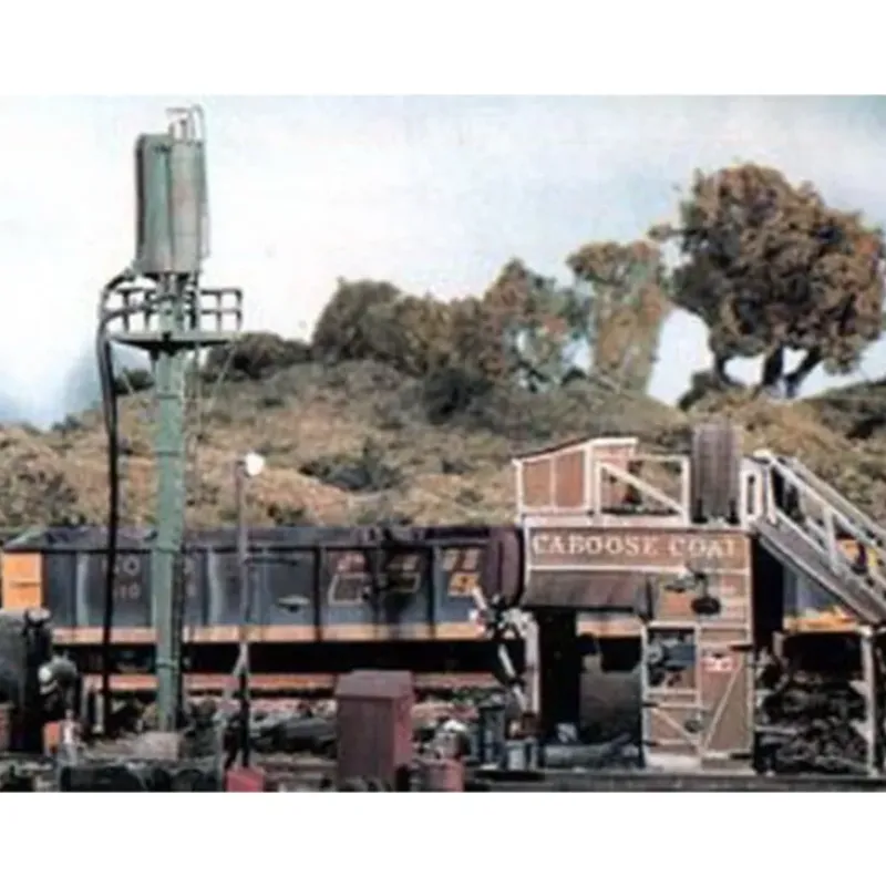 Woodland Scenics TS152 HO Caboose & Sand Facility Trackside Scenes Kit - Model Train Junction: Quality Parts and Art Supplies Clearance