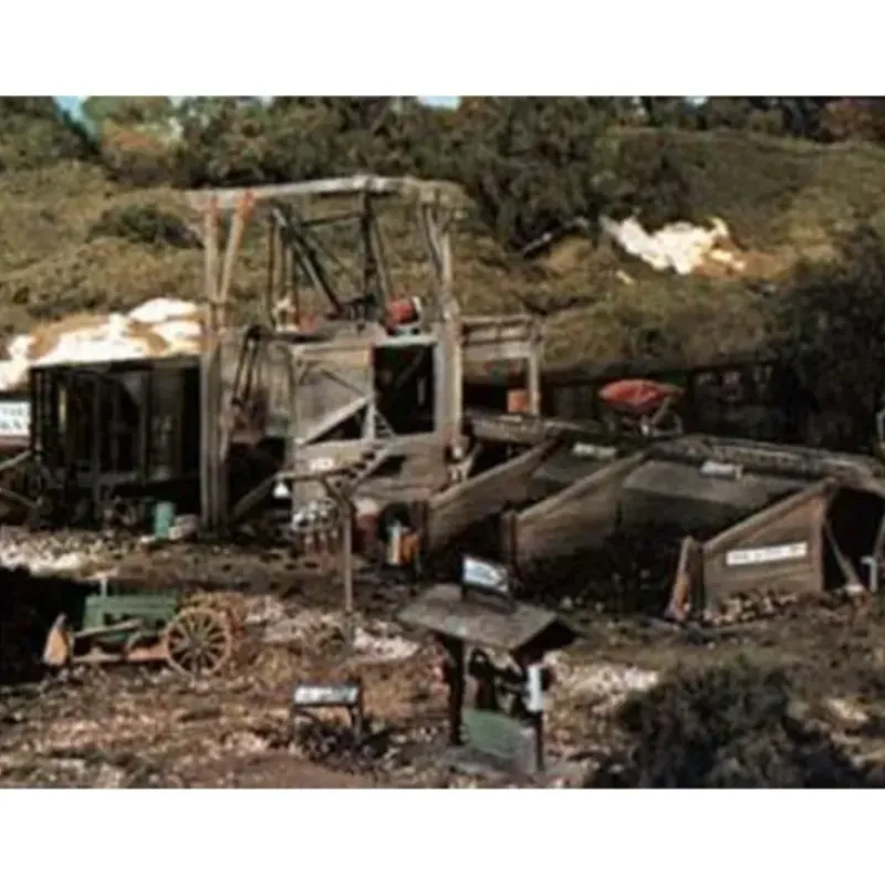 Woodland Scenics TS153 HO Otis Coal Company Trackside Scenes Kit - Model Train Junction: Quality Parts and Art Supplies Outlet