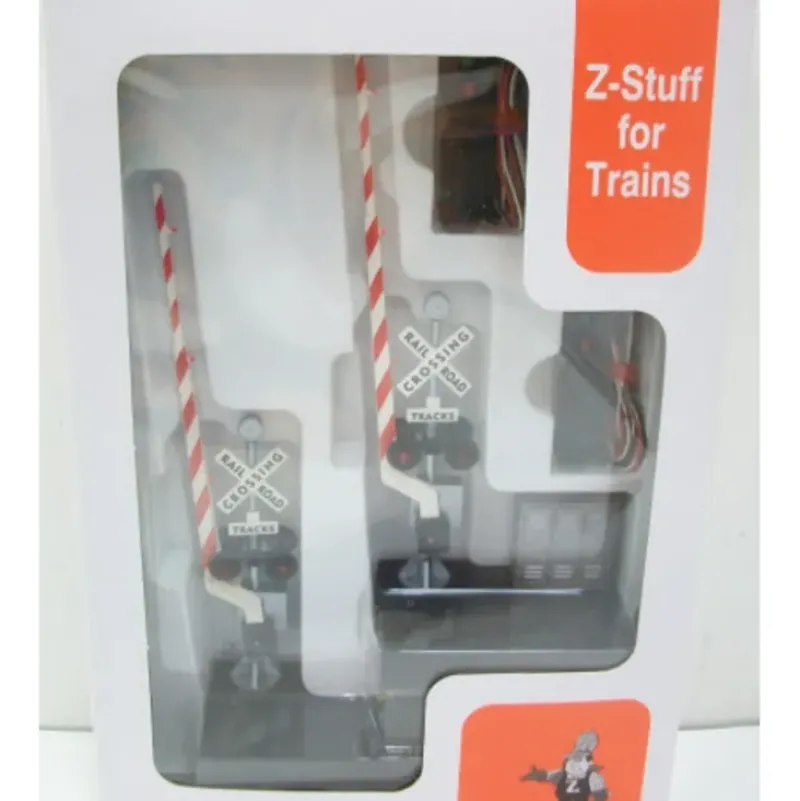 Trains*Z-Stuff DZ-1010 O Crossing Gate & Signal Pair W/Block Signal Detectors - Model Train Junction: Quality Parts and Art Supplies